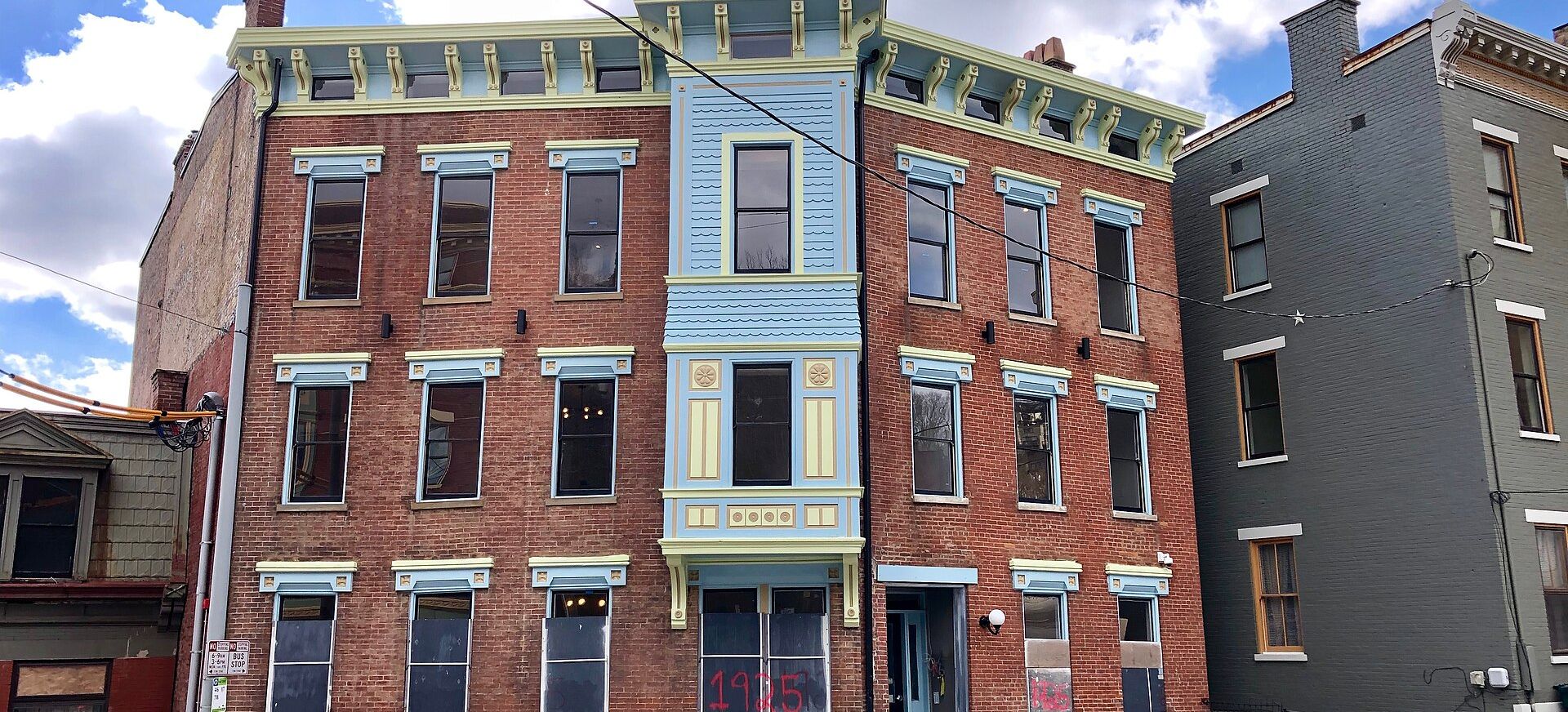 Vine Street, Over-the-Rhine, a few blocks from our office